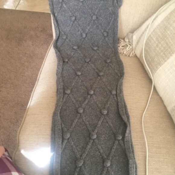 Juicy Couture warm grey scarf - Picture 3 of 4